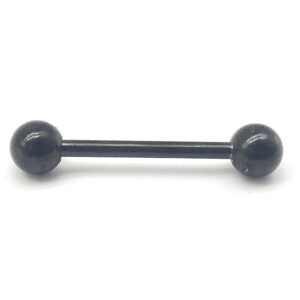1.2 X 12 X 3 STRAIGHT BAR – BLACK