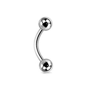 1.6 X 19 X 4 CURVED BARBELL – STEEL