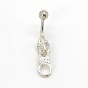 ZIP BELLY RING