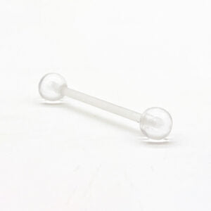 CLEAR BIOFLEX TONGUE BAR 1.6 X 19 X 5