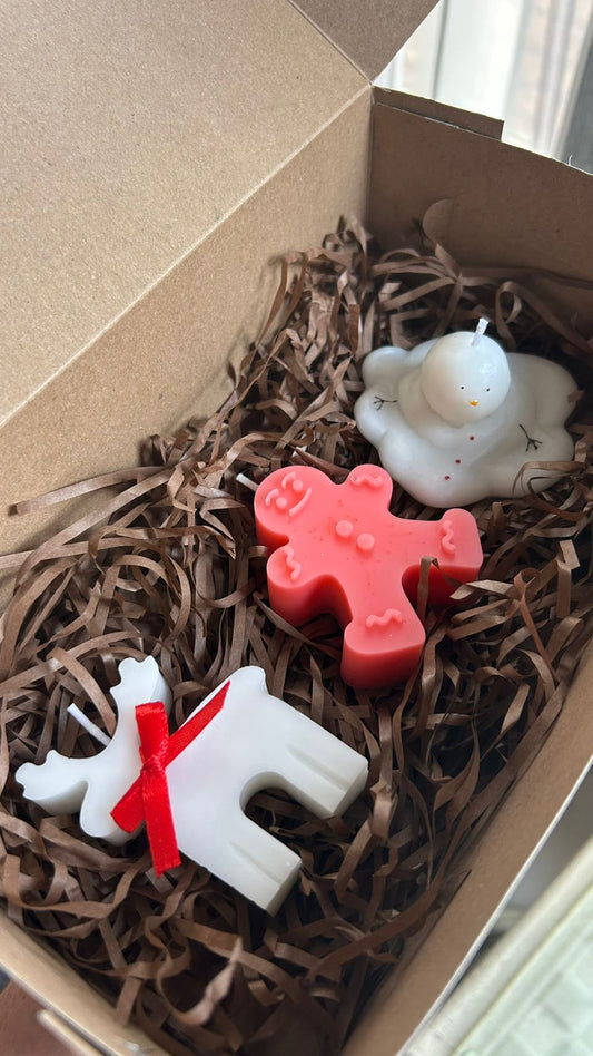 Mix & Match 3 Festive Candles