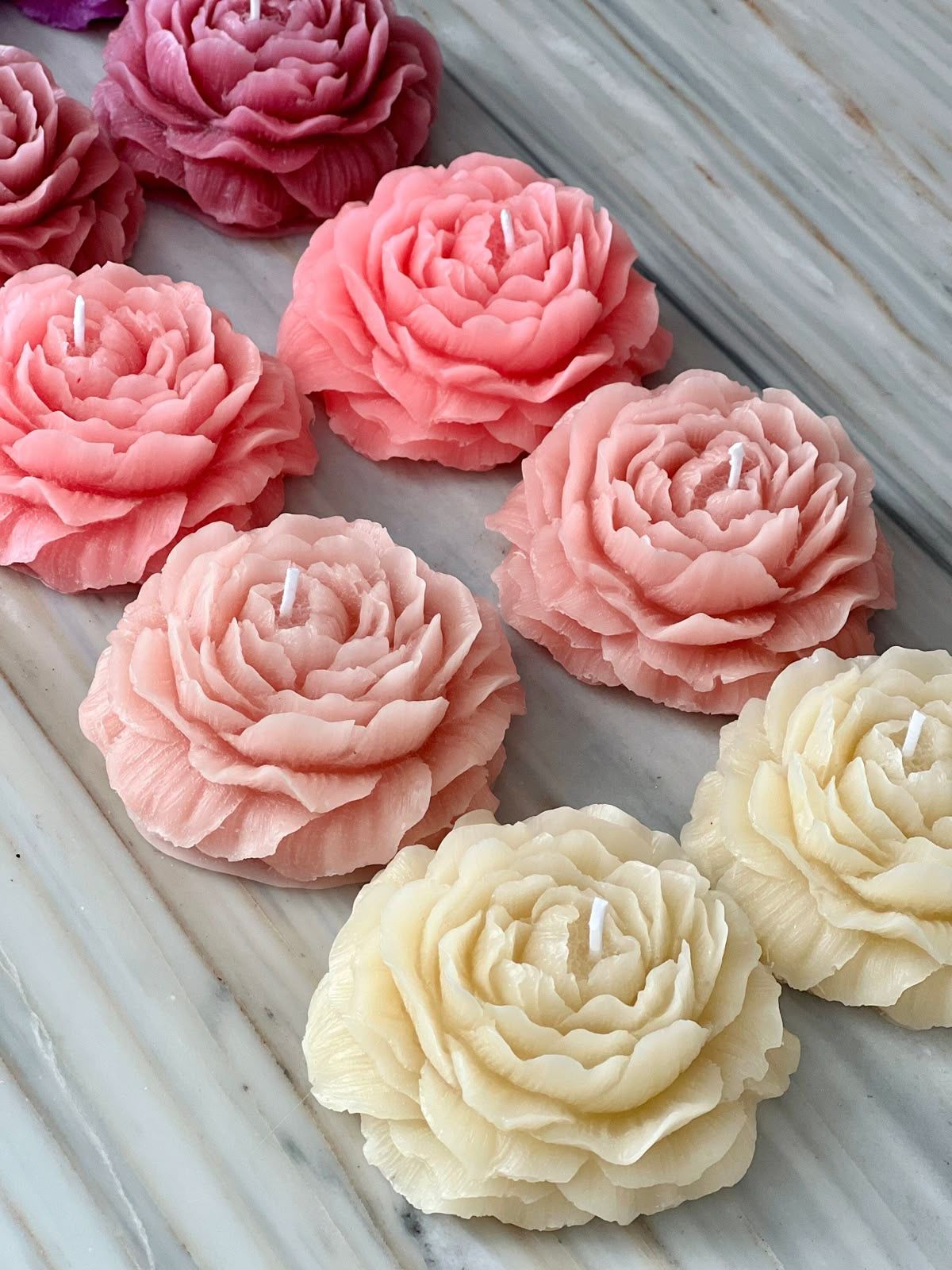 Peony Rose Candle