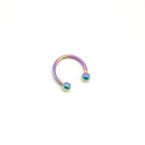 1.2 X 10 X 3 CIRCULAR BARBELL – ANODISED
