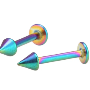 1.2 X 10 X 3 LABRET – ANODIZED – CONE