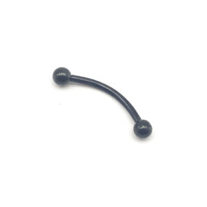 1.2 X 12 X 3 CURVED BAR – BLACK