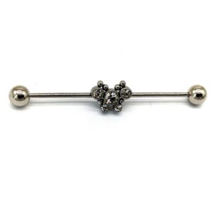 1.2 X 38 X 5 INDUSTRIAL BAR – STEEL – JEWELLED BUTTERFLY