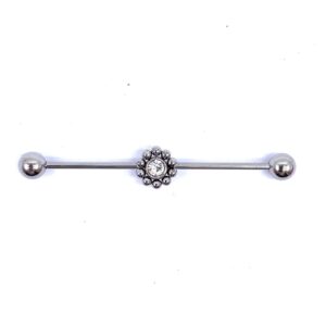 1.2 X 40 X 5 INDUSTRIAL BAR – STEEL – JEWELLED FLOWER