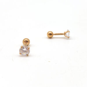 1.2 X 6 X 5 ROSE GOLD JEWELLED BAR