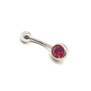 1.6 X 10 X 5/8 – BELLY BAR – TITANIUM – RED
