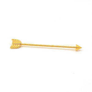 1.6 X 35 X 5 INDUSTRIAL BAR – GOLD – ARROW