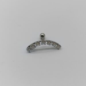 1.2 X 6 X 22 STRAIGHT BAR – 7 CRYSTAL CURVED