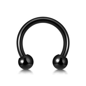 1.2 X 10 X 3 CIRCULAR BARBELL – BLACK
