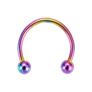 1 X 8 X 3 CIRCULAR – RAINBOW (PVD)