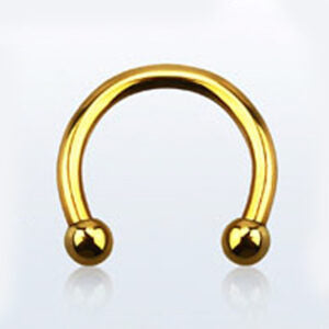 1.2 X 10 X 3 CIRCULAR BARBELL – GOLD