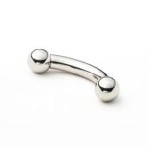 2 X 19 X 6 CURVED BARBELL – STEEL (INTERNAL THREAD)