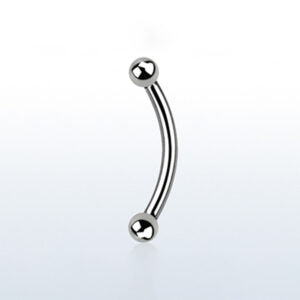 1.6 X 12 X 5 CURVED BAR – TITANIUM