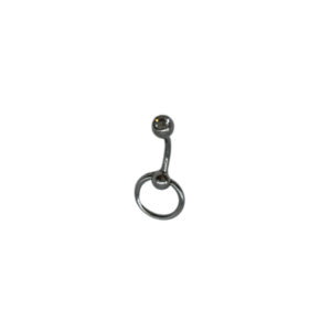 1.6 X 10 CRYSTAL CURVED BAR WITH SLAVE RING