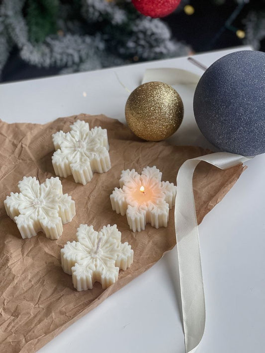 Snowflake Candle