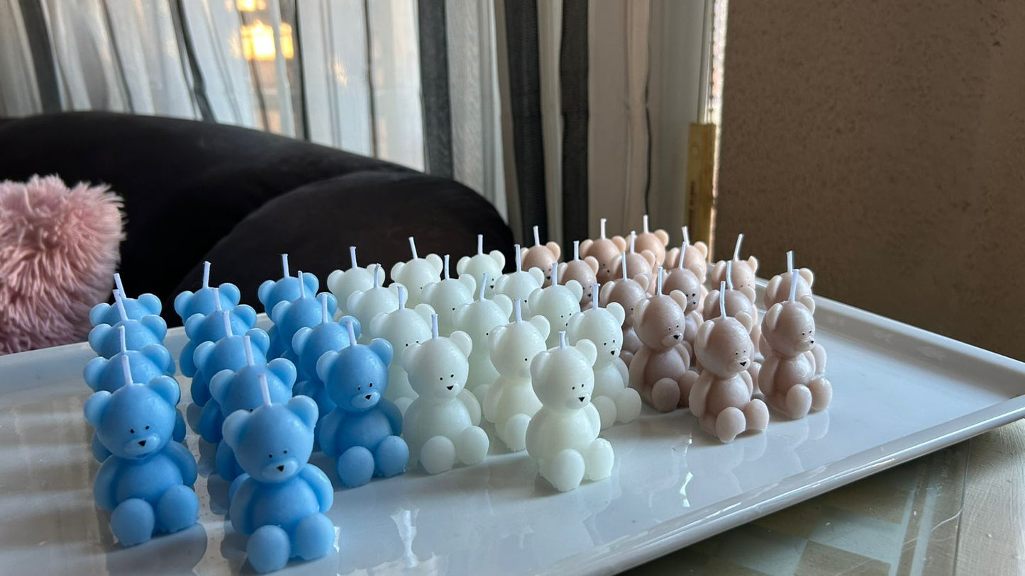 Teddy Candle