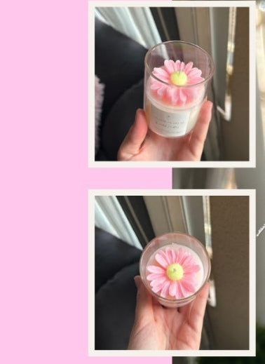 Daisy Jar Candle