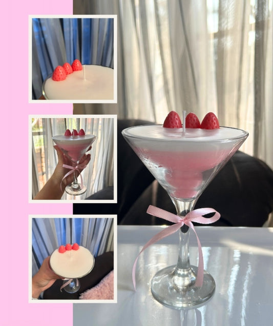 Strawberry Martini Candle