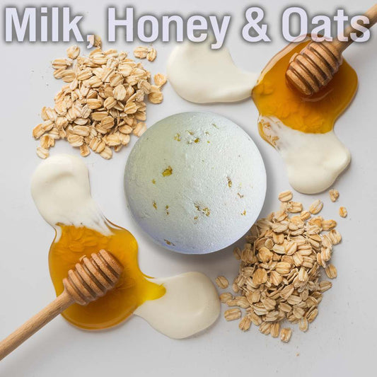 Milk, Honey & Oats Bath Bomb