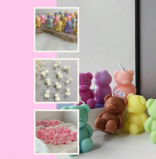 Teddy Candle