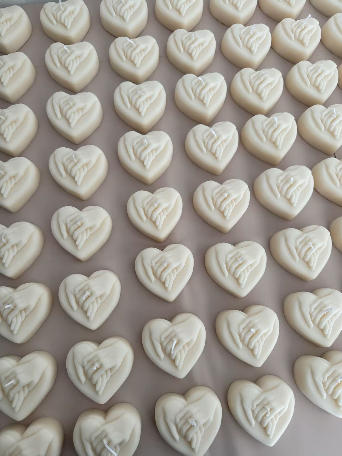 Lovers’ Hands Candle