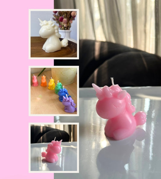 Unicorn Candle