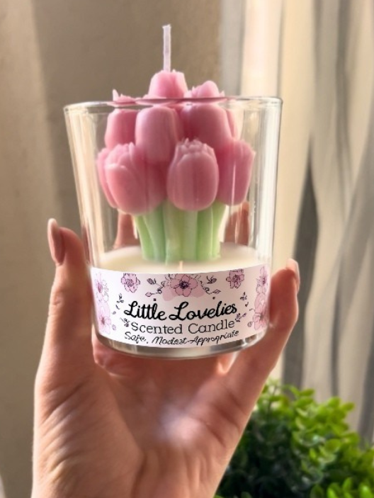 Tulip Jar Candle