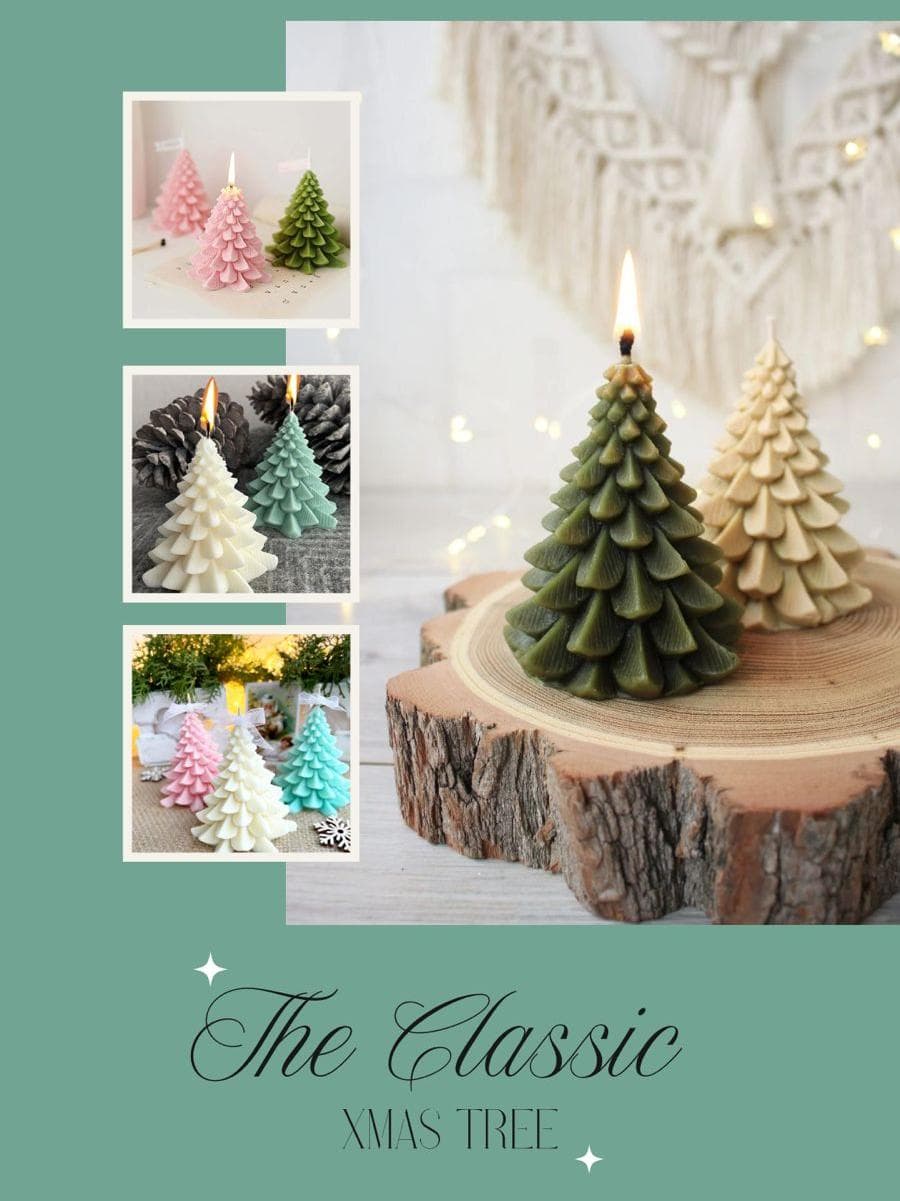 Mix & Match 3 Festive Candles