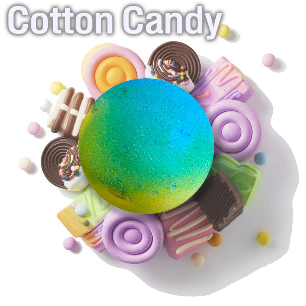 Cotton Candy Bath Bomb