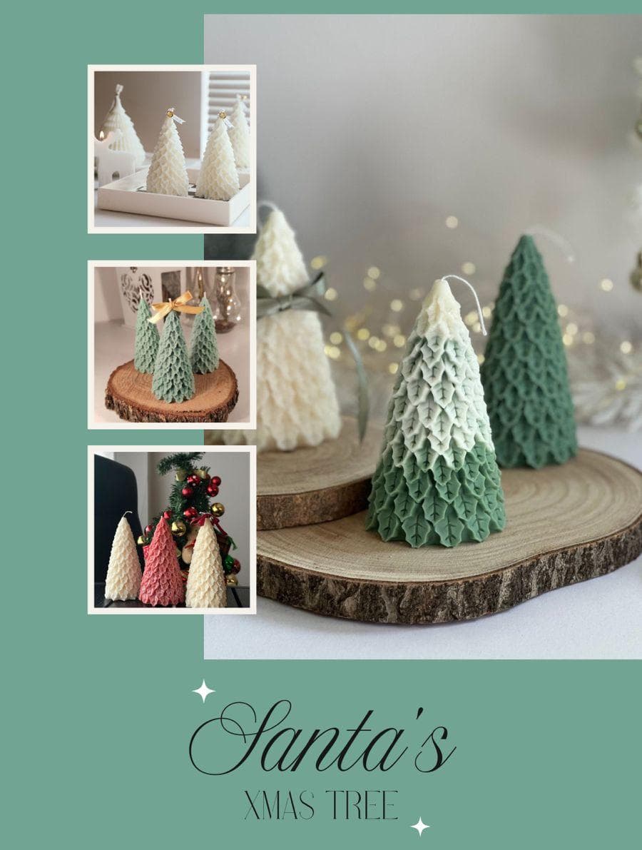 Mix & Match 3 Festive Candles